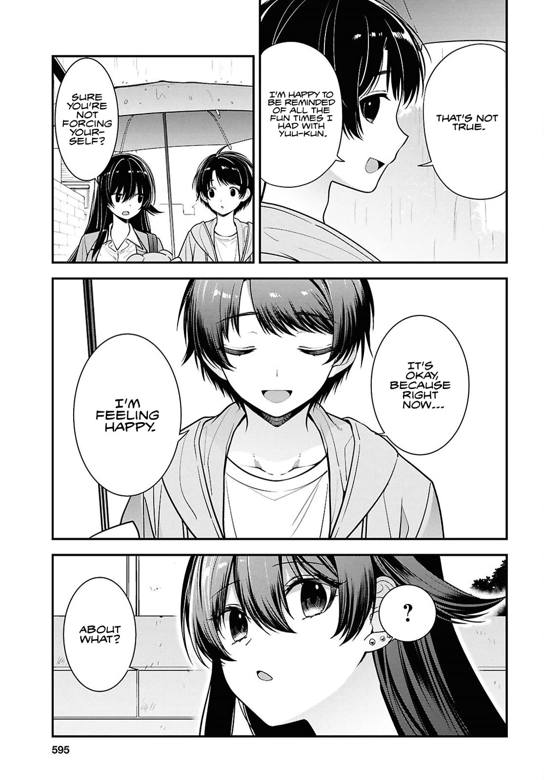 The Delinquent Shimizu-san Sitting Next to Me Has Dyed Her Hair Black Chapter 8.2 page 4 - Chapter 8.2