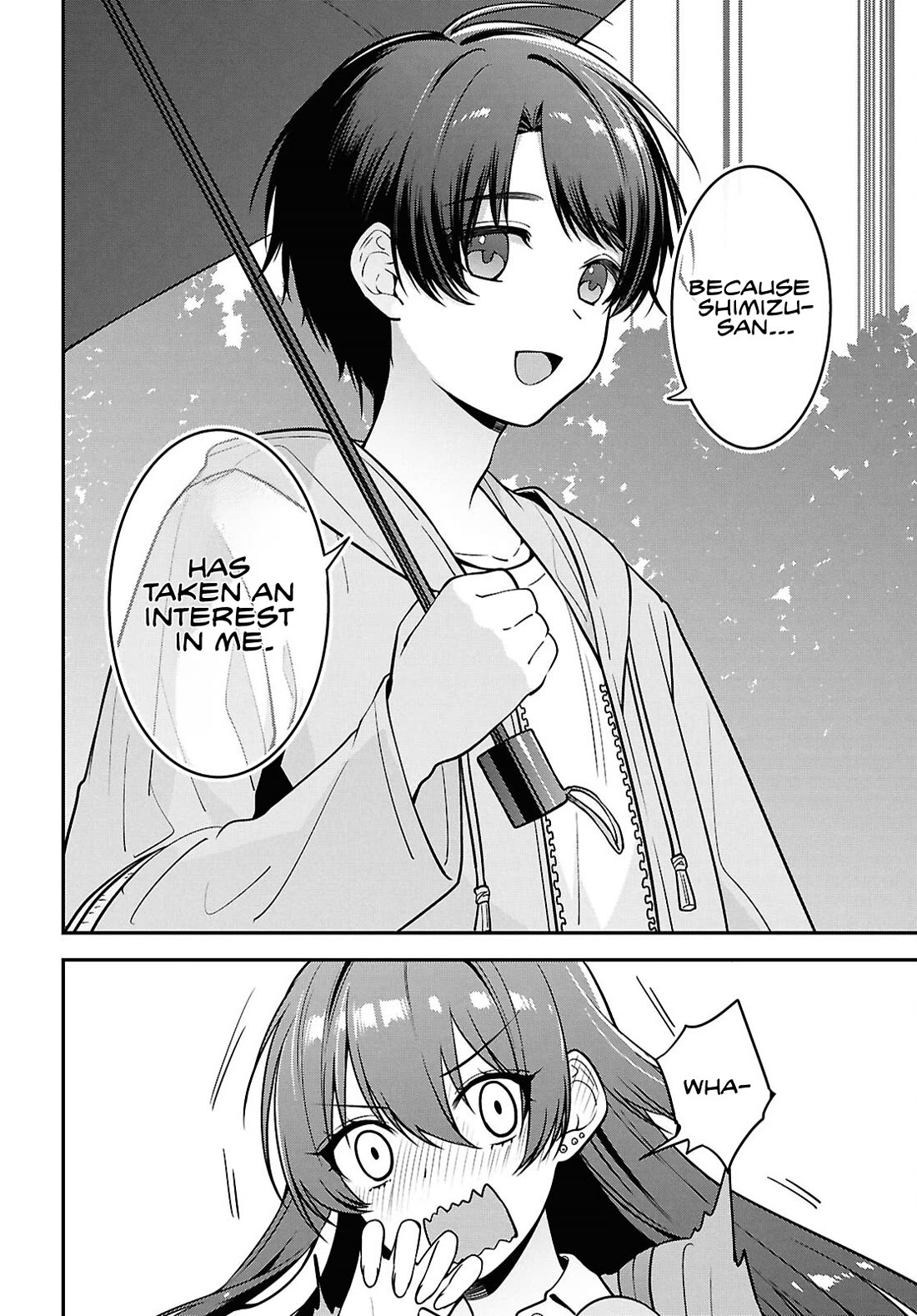 The Delinquent Shimizu-san Sitting Next to Me Has Dyed Her Hair Black Chapter 8.2 page 5 - Chapter 8.2