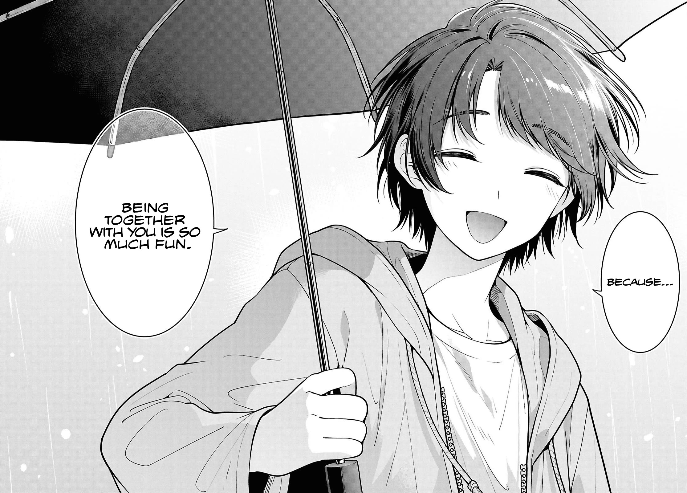 The Delinquent Shimizu-san Sitting Next to Me Has Dyed Her Hair Black Chapter 8.2 page 7 - Chapter 8.2