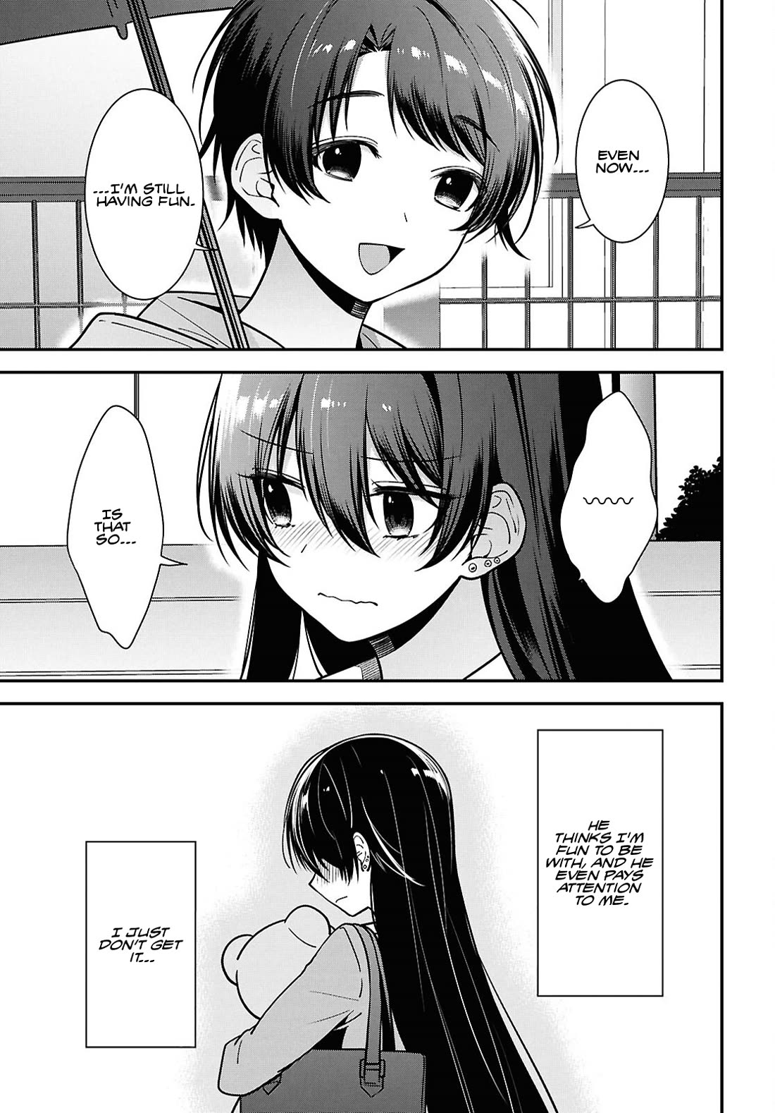 The Delinquent Shimizu-san Sitting Next to Me Has Dyed Her Hair Black Chapter 8.2 page 9 - Chapter 8.2