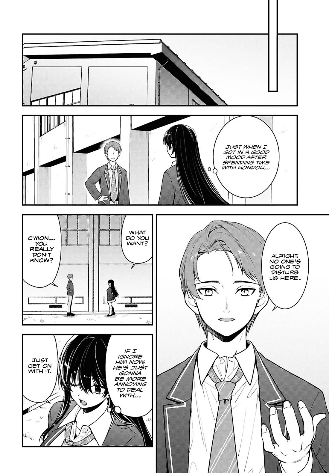The Delinquent Shimizu-san Sitting Next to Me Has Dyed Her Hair Black Chapter 9 page 12 - Chapter 9