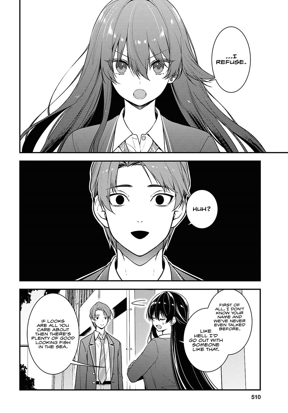 The Delinquent Shimizu-san Sitting Next to Me Has Dyed Her Hair Black Chapter 9 page 14 - Chapter 9