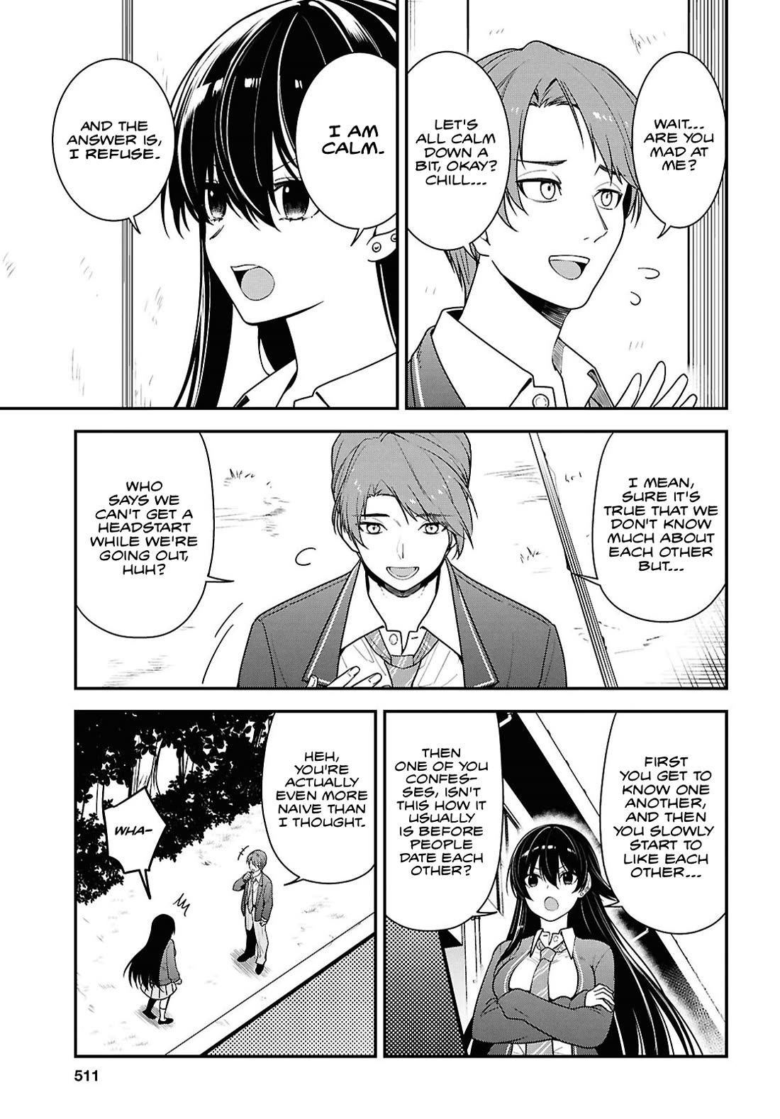 The Delinquent Shimizu-san Sitting Next to Me Has Dyed Her Hair Black Chapter 9 page 15 - Chapter 9