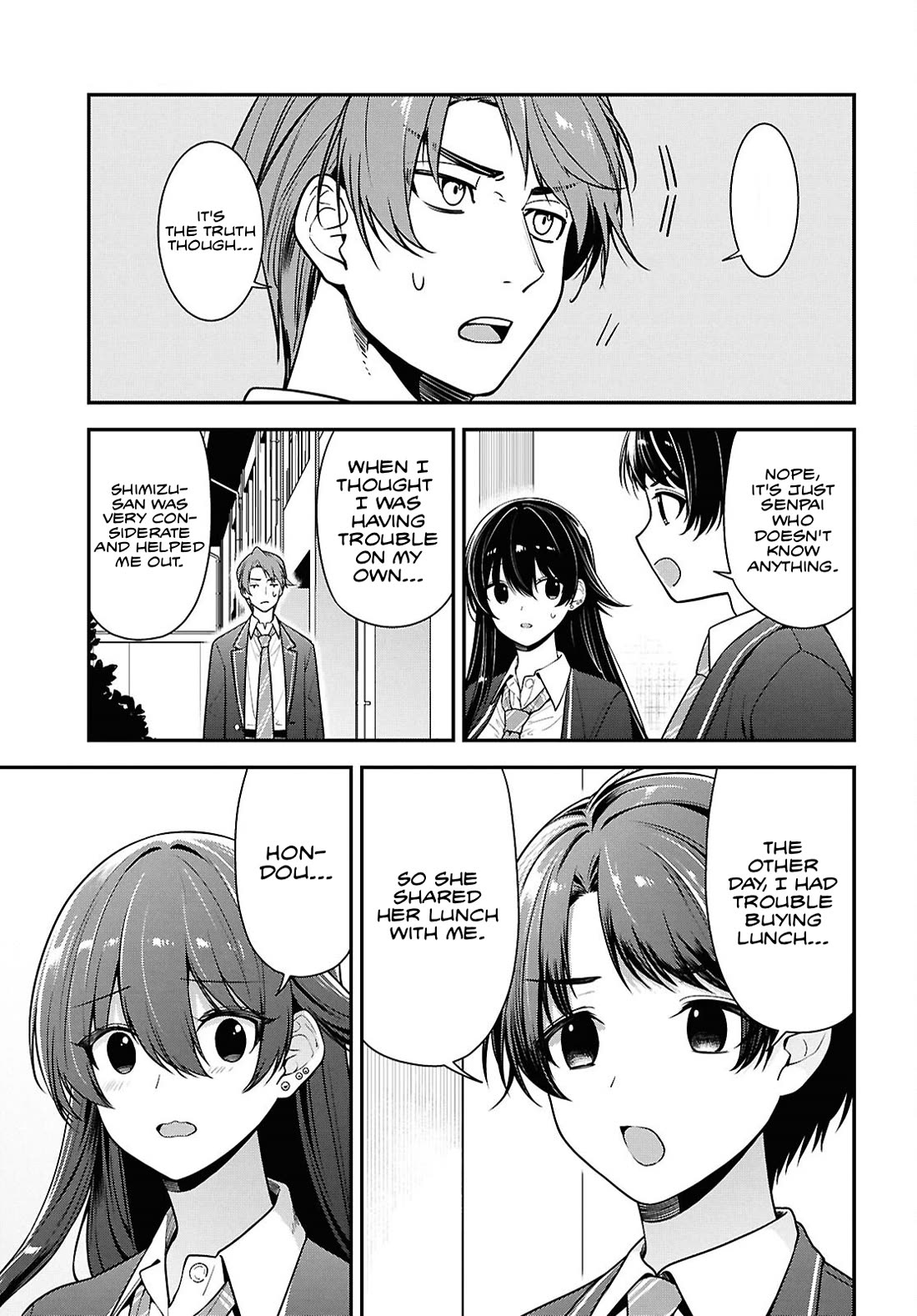 The Delinquent Shimizu-san Sitting Next to Me Has Dyed Her Hair Black Chapter 9 page 25 - Chapter 9