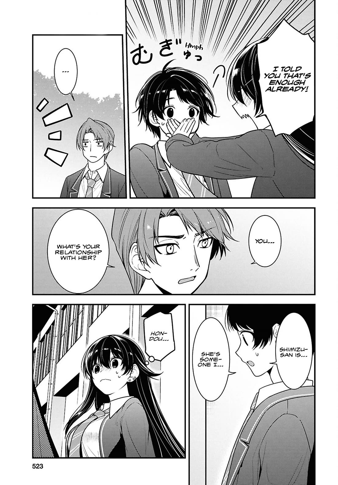 The Delinquent Shimizu-san Sitting Next to Me Has Dyed Her Hair Black Chapter 9 page 27 - Chapter 9