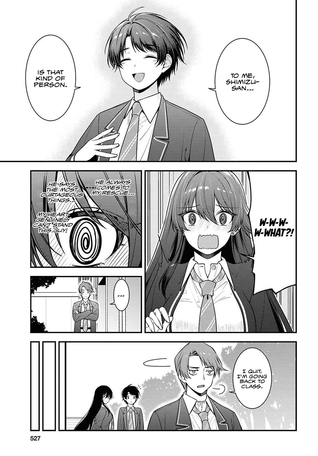 The Delinquent Shimizu-san Sitting Next to Me Has Dyed Her Hair Black Chapter 9 page 30 - Chapter 9