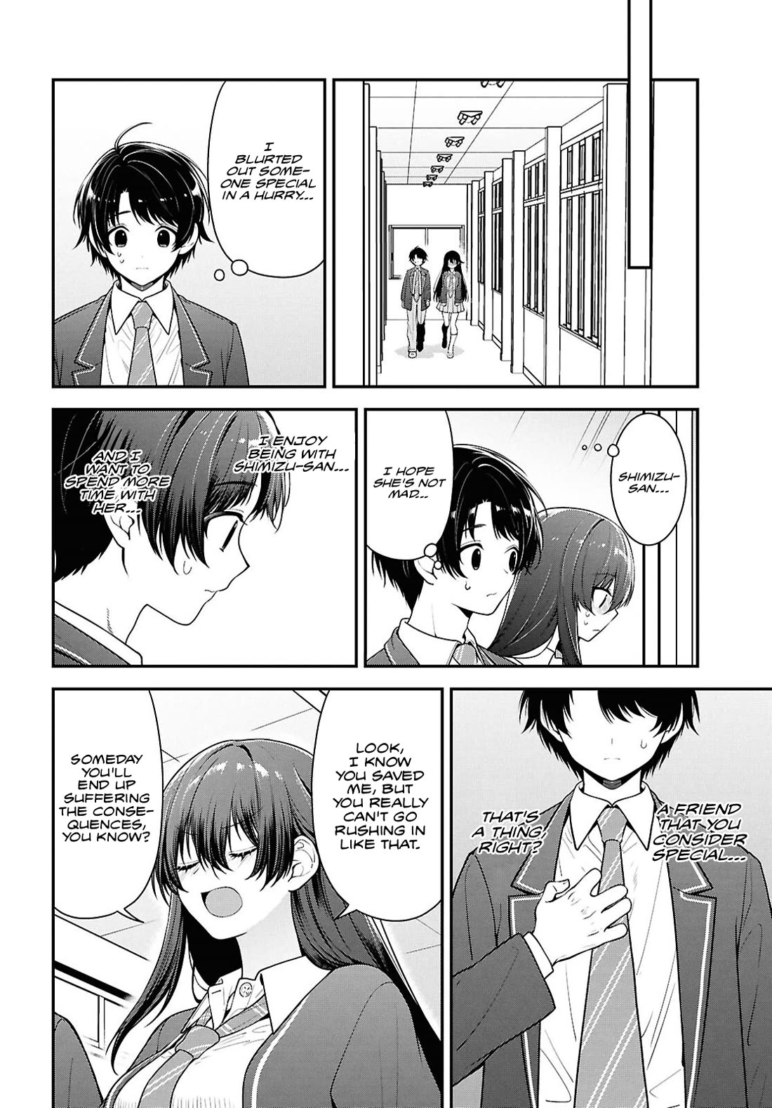 The Delinquent Shimizu-san Sitting Next to Me Has Dyed Her Hair Black Chapter 9 page 31 - Chapter 9