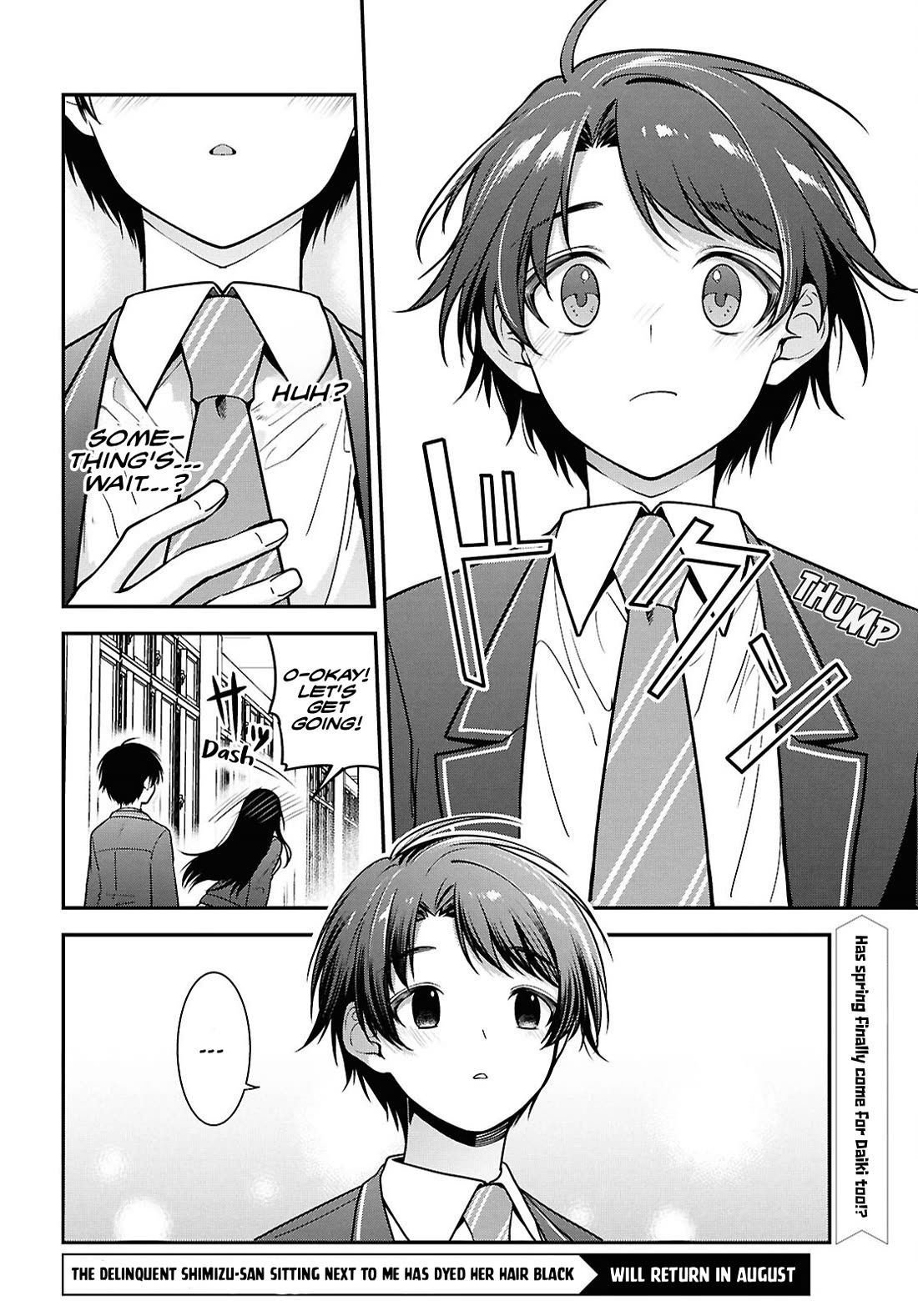 The Delinquent Shimizu-san Sitting Next to Me Has Dyed Her Hair Black Chapter 9 page 36 - Chapter 9