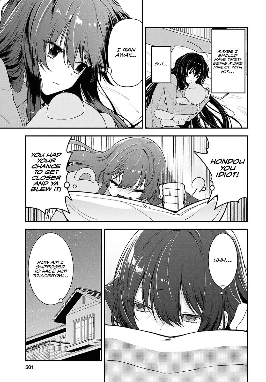 The Delinquent Shimizu-san Sitting Next to Me Has Dyed Her Hair Black Chapter 9 page 5 - Chapter 9