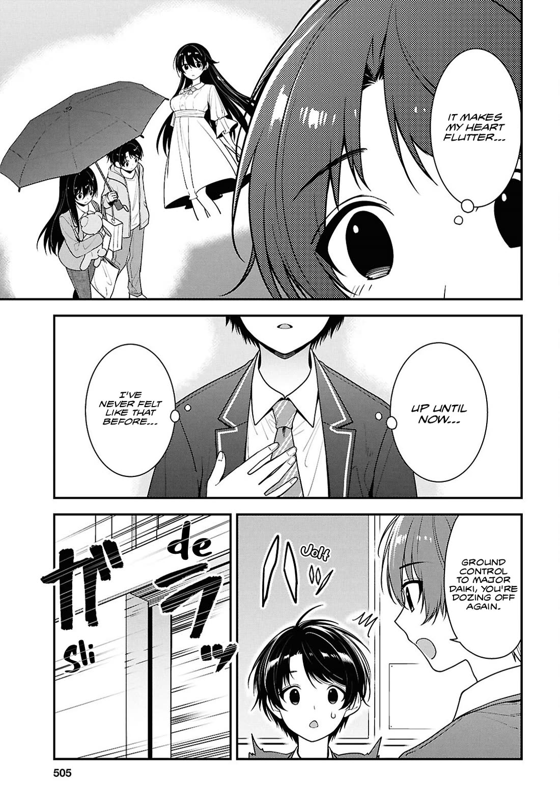 The Delinquent Shimizu-san Sitting Next to Me Has Dyed Her Hair Black Chapter 9 page 9 - Chapter 9