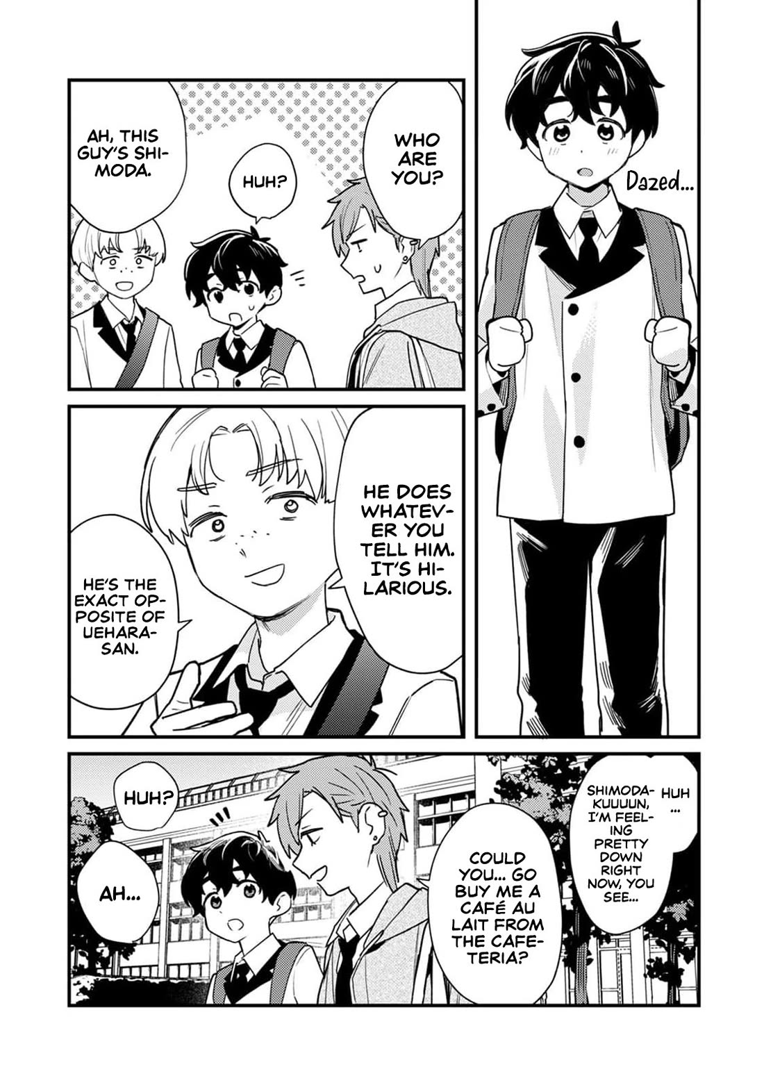 The Delusional Girl Uehara-san Is Experiencing First Love Chapter 3 page 4 - Chapter 3