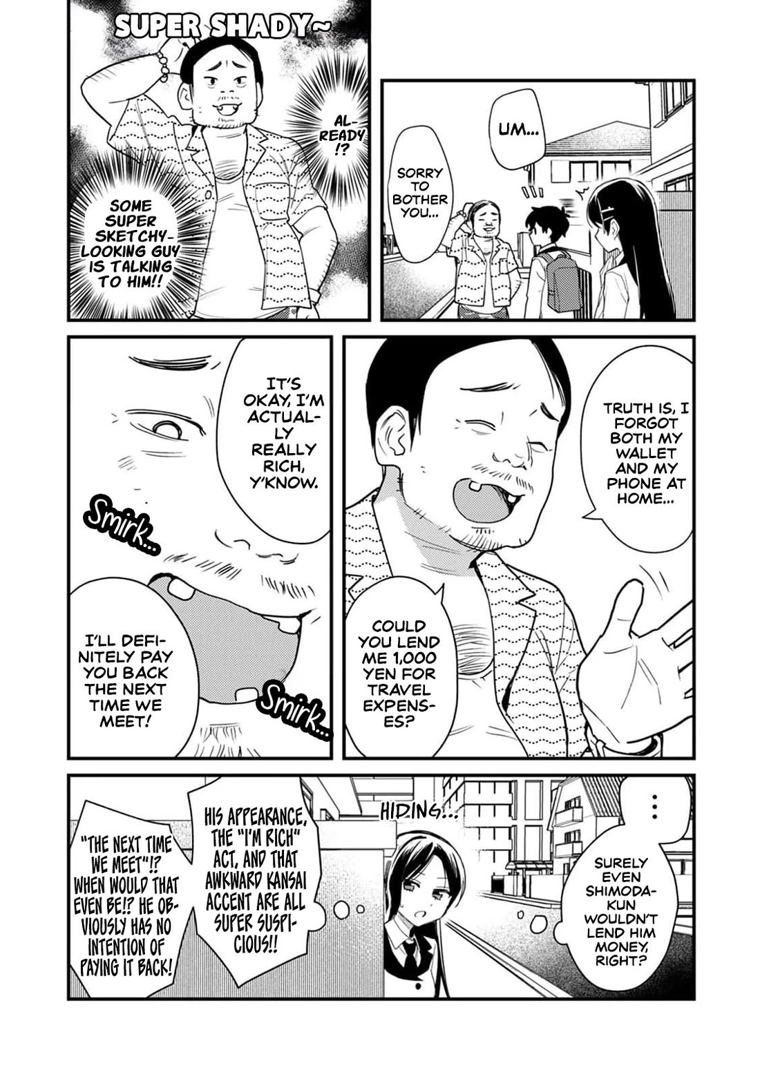 The Delusional Girl Uehara-san Is Experiencing First Love Chapter 3 page 8 - Chapter 3
