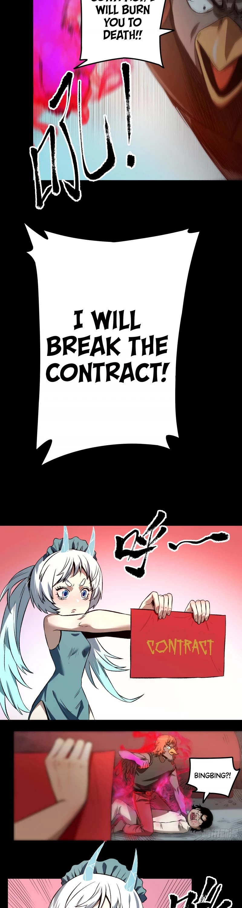 The Demon is Ready for Dinner! Chapter 12 page 2 - Chapter 12: Eternal Flame Chicken