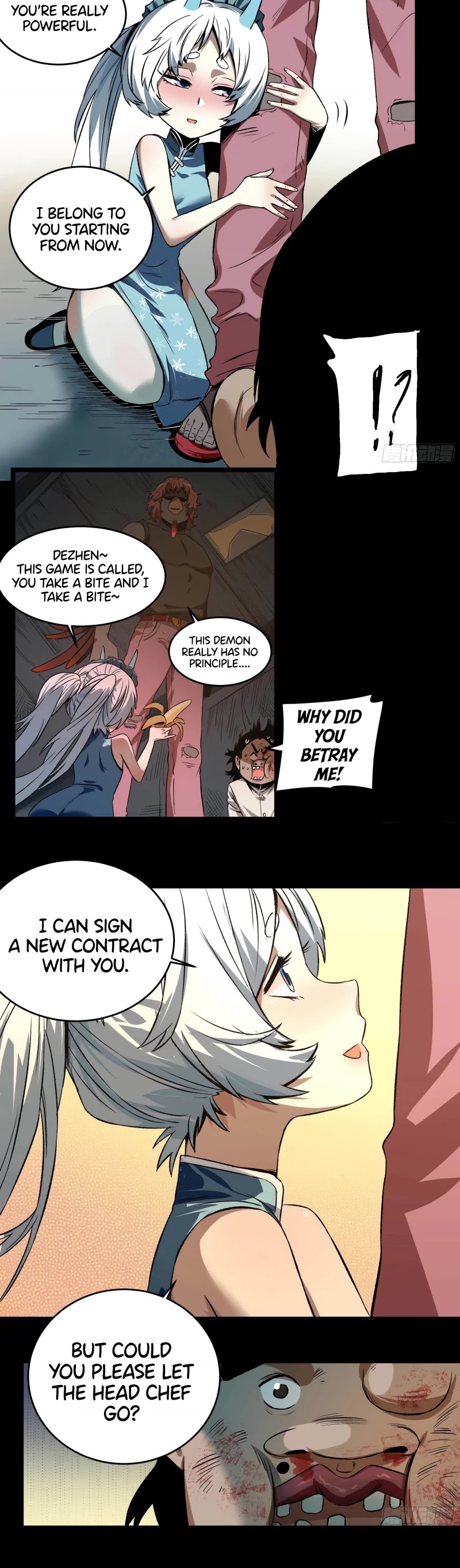 The Demon is Ready for Dinner! Chapter 12 page 4 - Chapter 12: Eternal Flame Chicken