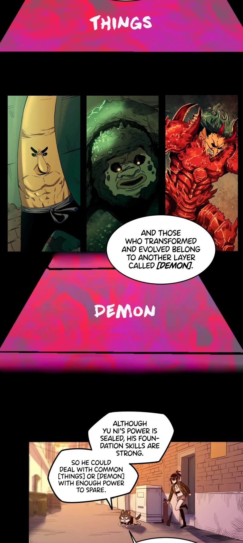 The Demon is Ready for Dinner! Chapter 14 page 3 - Chapter 14: Demon Slayer Blade