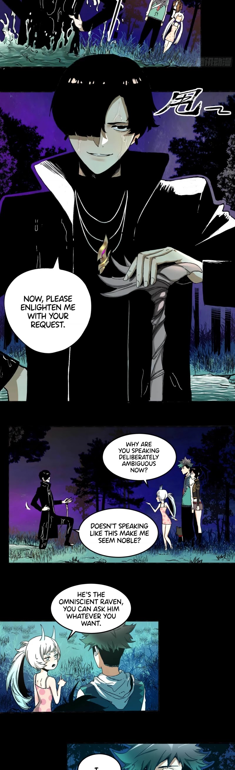 The Demon is Ready for Dinner! Chapter 17 page 3 - Chapter 17: Raven