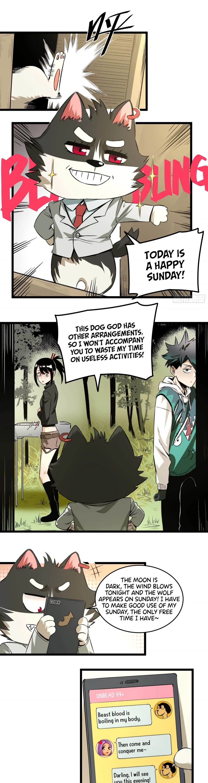 The Demon is Ready for Dinner! Chapter 18 page 6 - Chapter 18: A Journey Toward Happiness Road