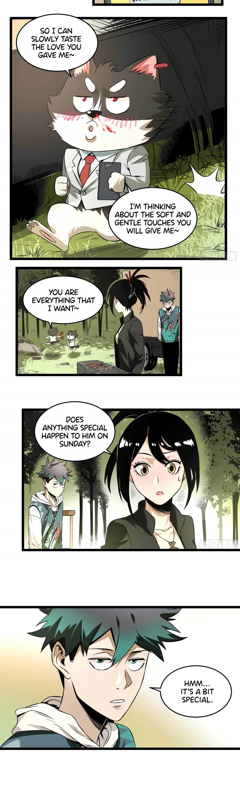 The Demon is Ready for Dinner! Chapter 18 page 7 - Chapter 18: A Journey Toward Happiness Road