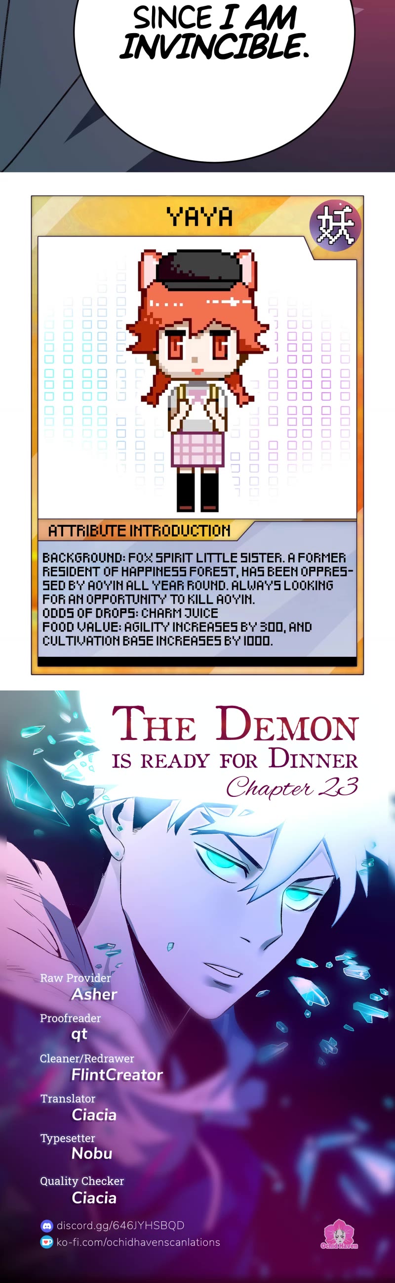 The Demon is Ready for Dinner! Chapter 23 page 19 - Chapter 23: Stinky Man
