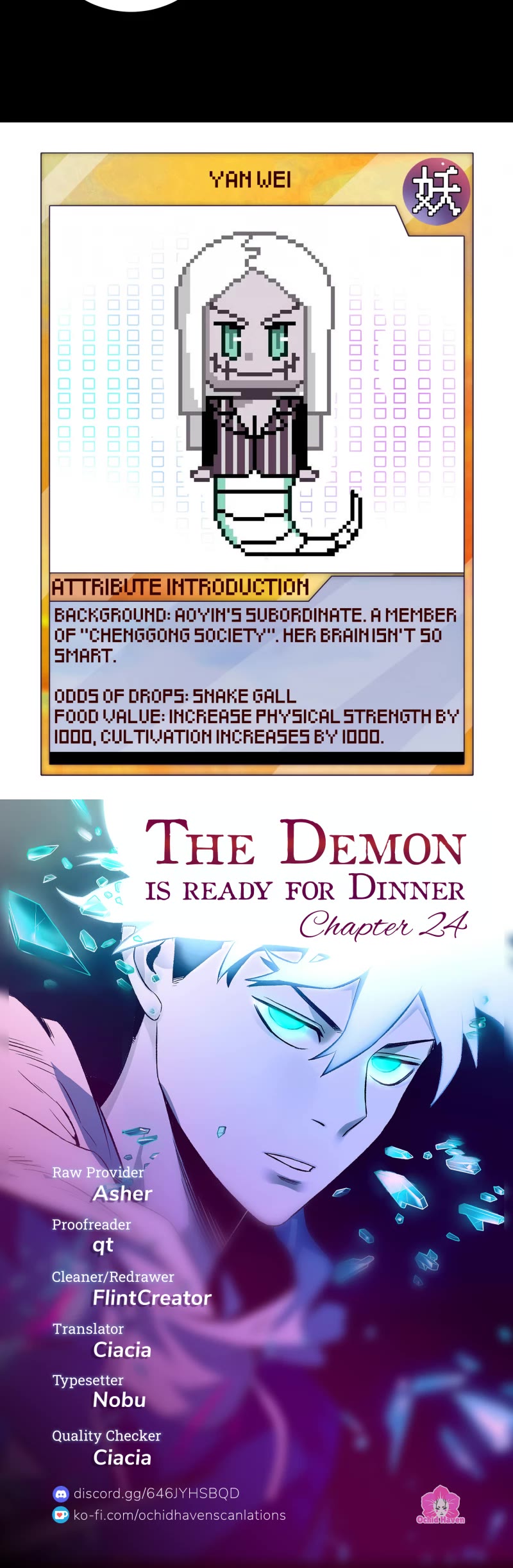 The Demon is Ready for Dinner! Chapter 24 page 15 - Chapter 24: One Minute