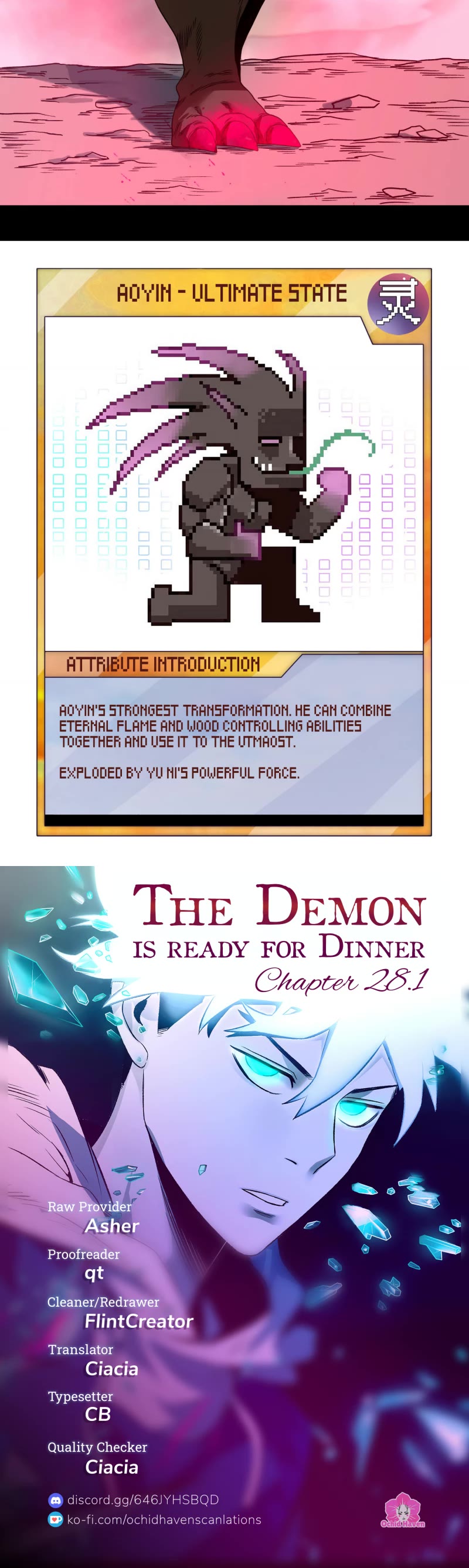 The Demon is Ready for Dinner! Chapter 28.1 page 9 - Chapter 28.1: Aoyin’s Transformation