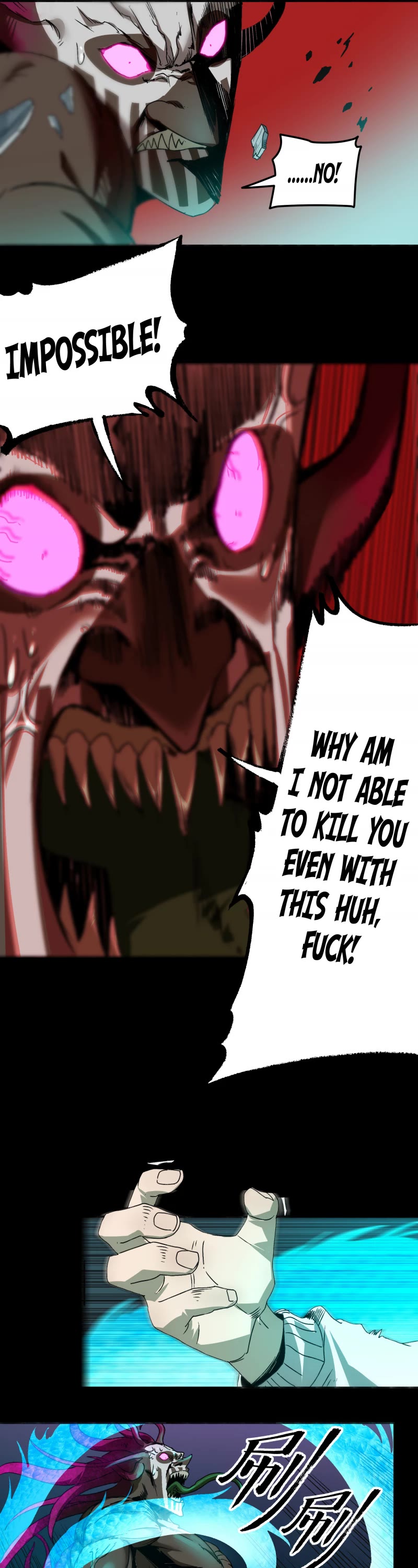 The Demon is Ready for Dinner! Chapter 28.2 page 9 - Chapter 28.2: Aoyin is Gone