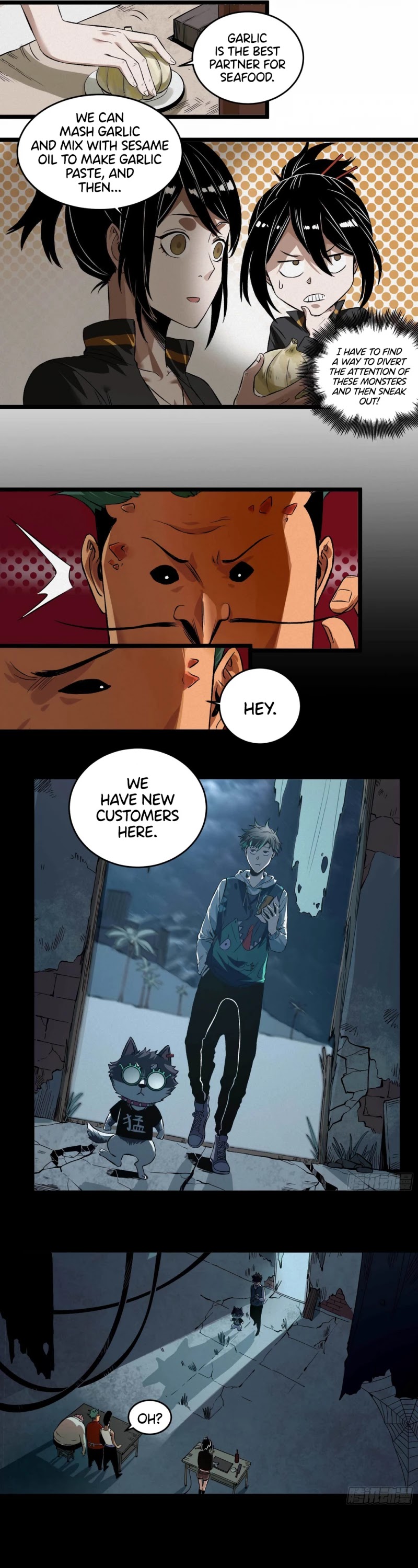 The Demon is Ready for Dinner! Chapter 4 page 10 - Chapter 4: The Three Sea Monster Brothers