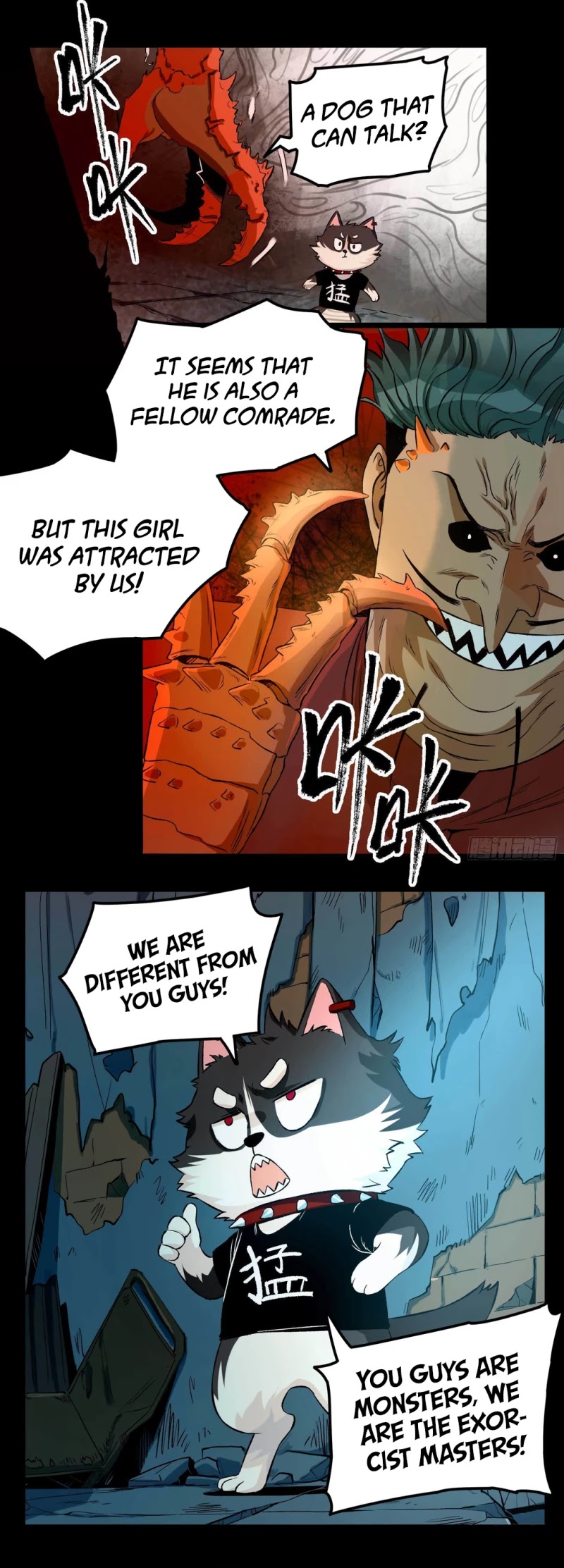The Demon is Ready for Dinner! Chapter 4 page 12 - Chapter 4: The Three Sea Monster Brothers