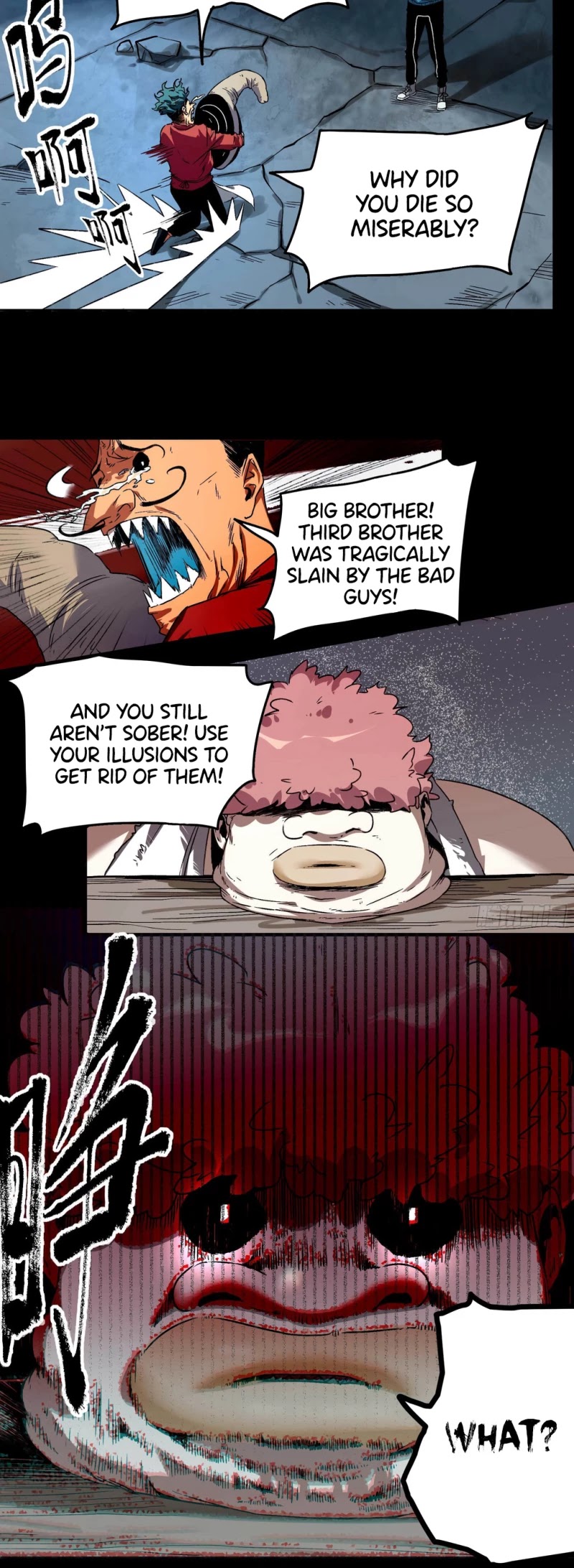 The Demon is Ready for Dinner! Chapter 5 page 9 - Chapter 5: The Strong Man is Down with a Punch