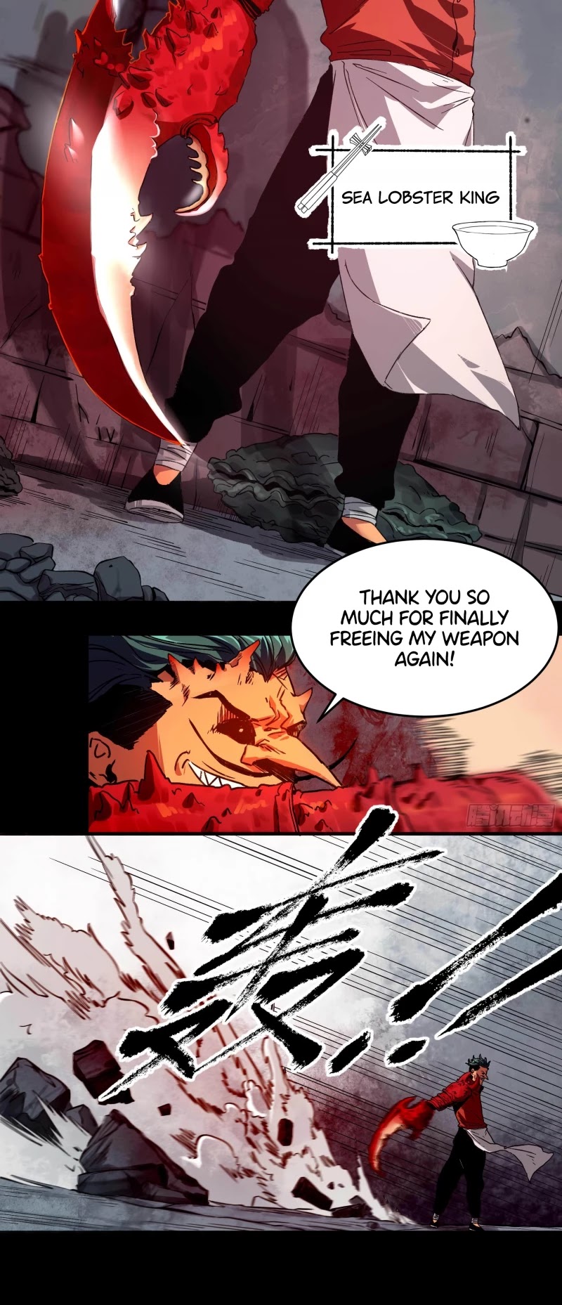 The Demon is Ready for Dinner! Chapter 6 page 8 - Chapter 6: The Invincible Yu Ni
