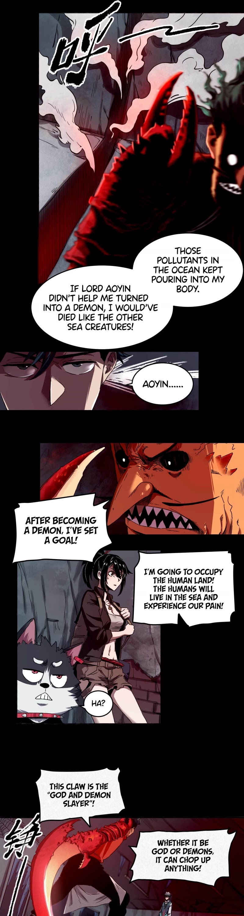 The Demon is Ready for Dinner! Chapter 6 page 9 - Chapter 6: The Invincible Yu Ni