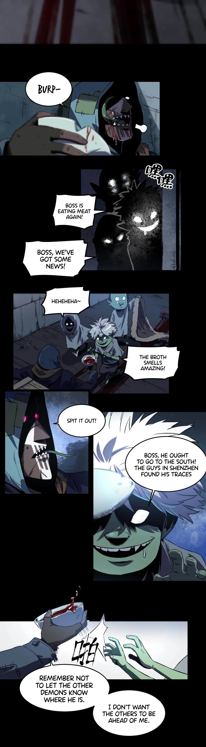 The Demon is Ready for Dinner! Chapter 8 page 3 - Chapter 8: Five Flavors
