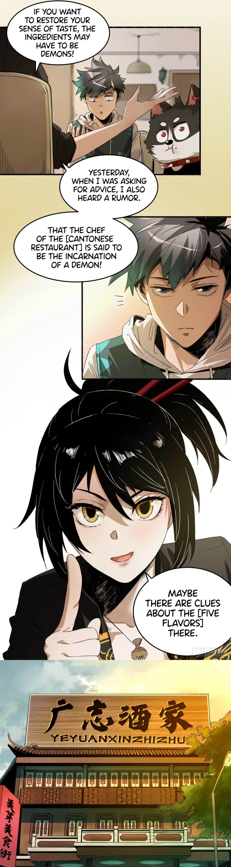 The Demon is Ready for Dinner! Chapter 9 page 7 - Chapter 9: Guangzhi Resturant