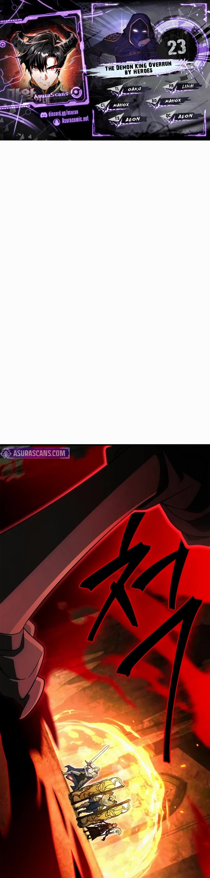 The Demon King Overrun by Heroes Chapter 23 page 1 - Chapter 23