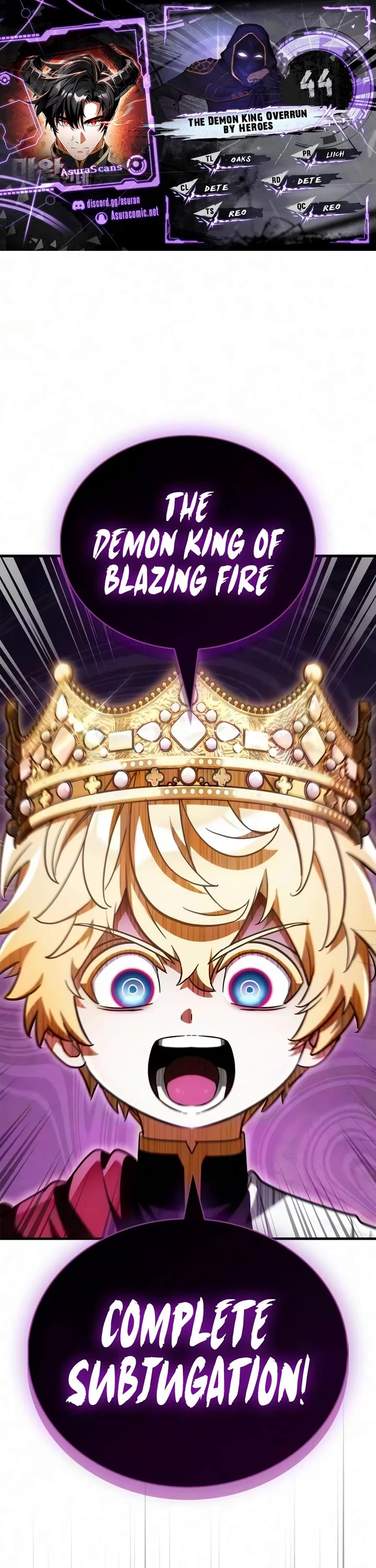 The Demon King Overrun by Heroes Chapter 44 page 1 - Chapter 44