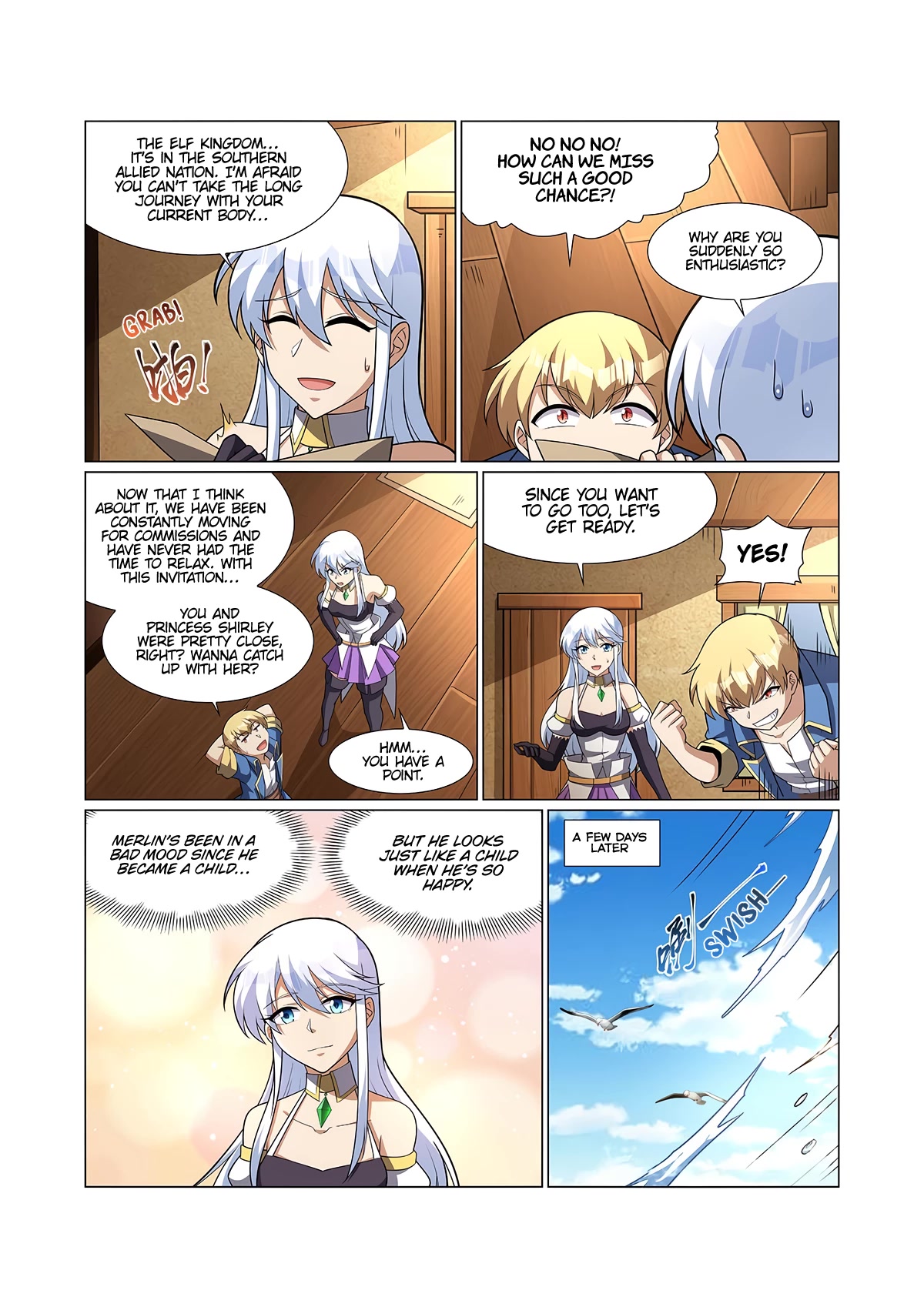 The Demon King Who Lost His Job Chapter 330 page 7 - Chapter 330