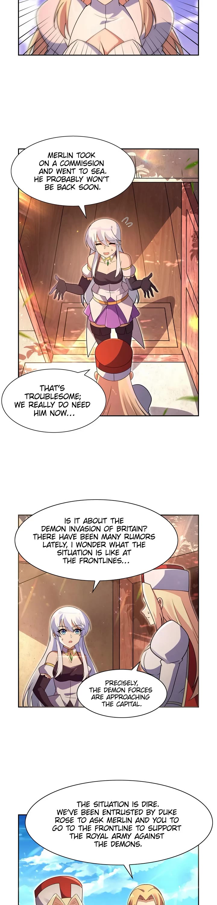 The Demon King Who Lost His Job Chapter 411 page 11 - Chapter 411