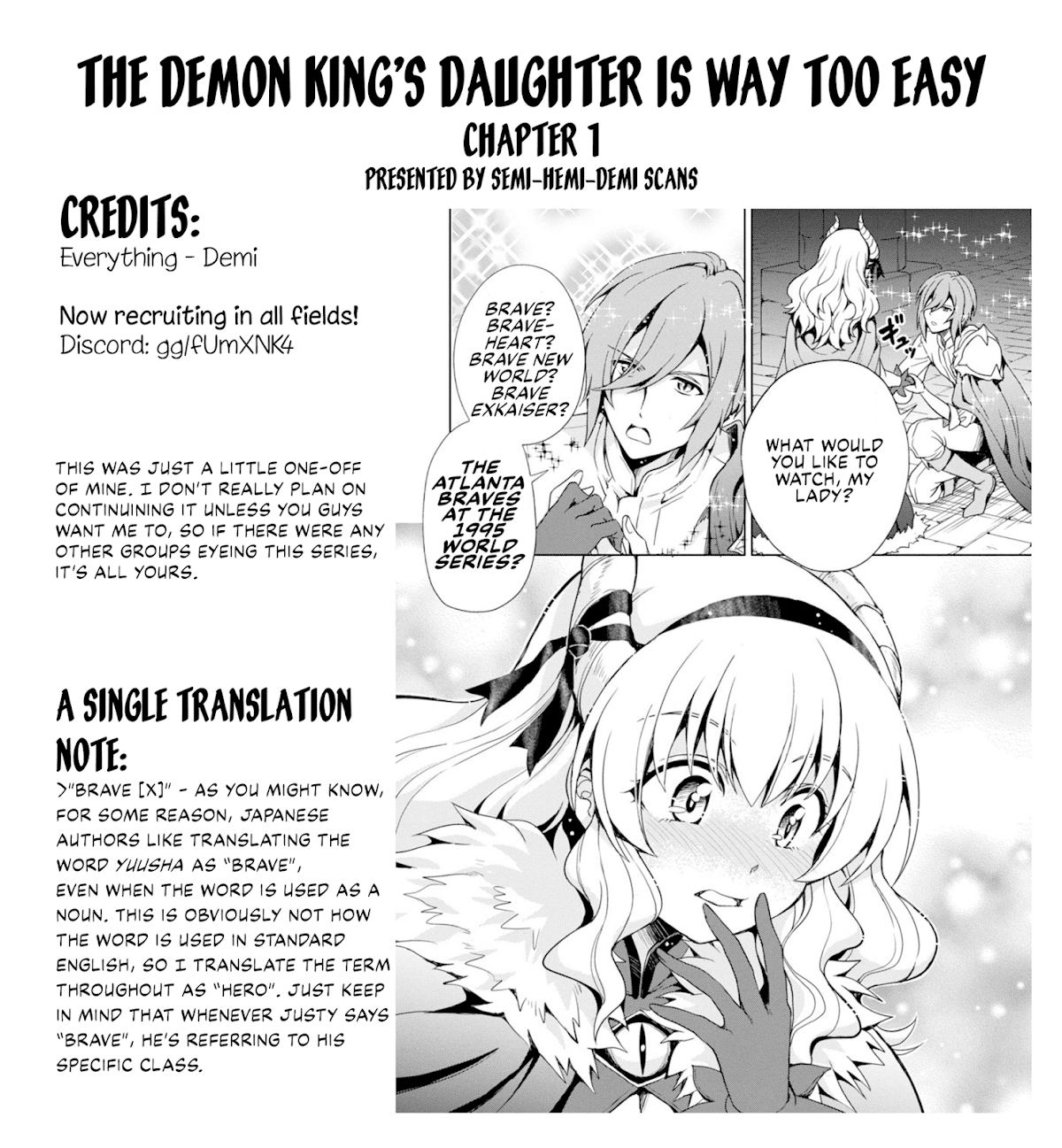 The Demon King's Daughter Is Way Too Easy Chapter 1 page 21 - Chapter 1
