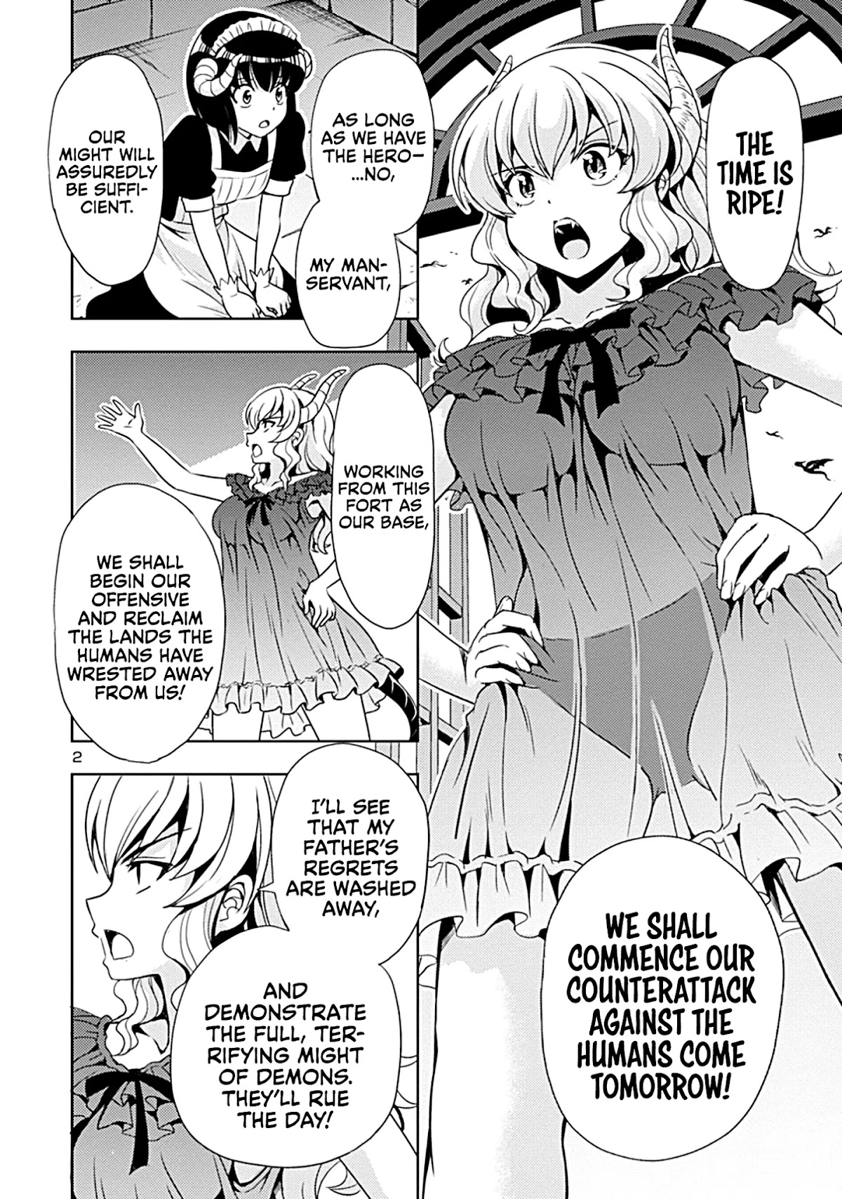 The Demon King's Daughter Is Way Too Easy Chapter 4 page 3 - Chapter 4