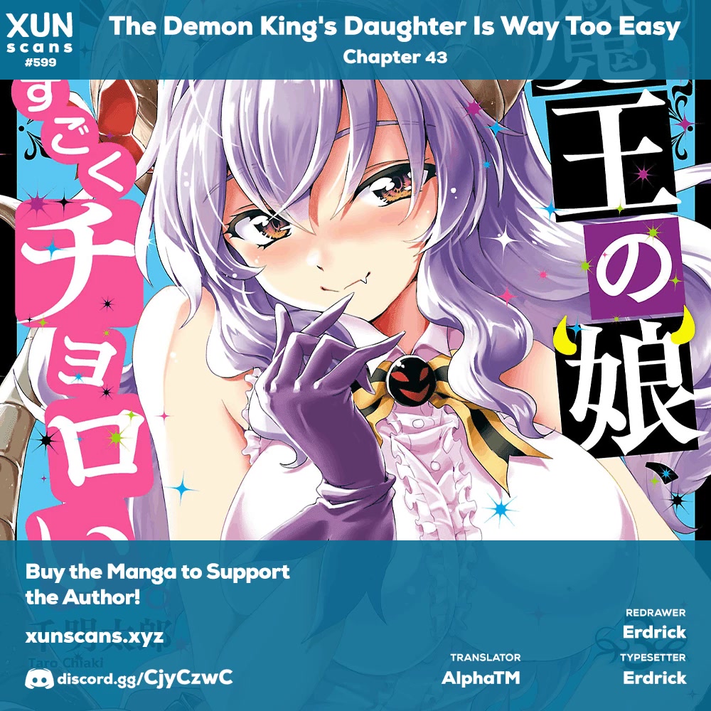 The Demon King's Daughter Is Way Too Easy Chapter 43 page 1 - Chapter 43