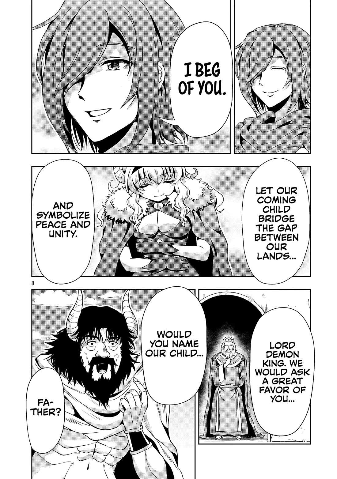 The Demon King's Daughter Is Way Too Easy Chapter 72 page 8 - Chapter 72