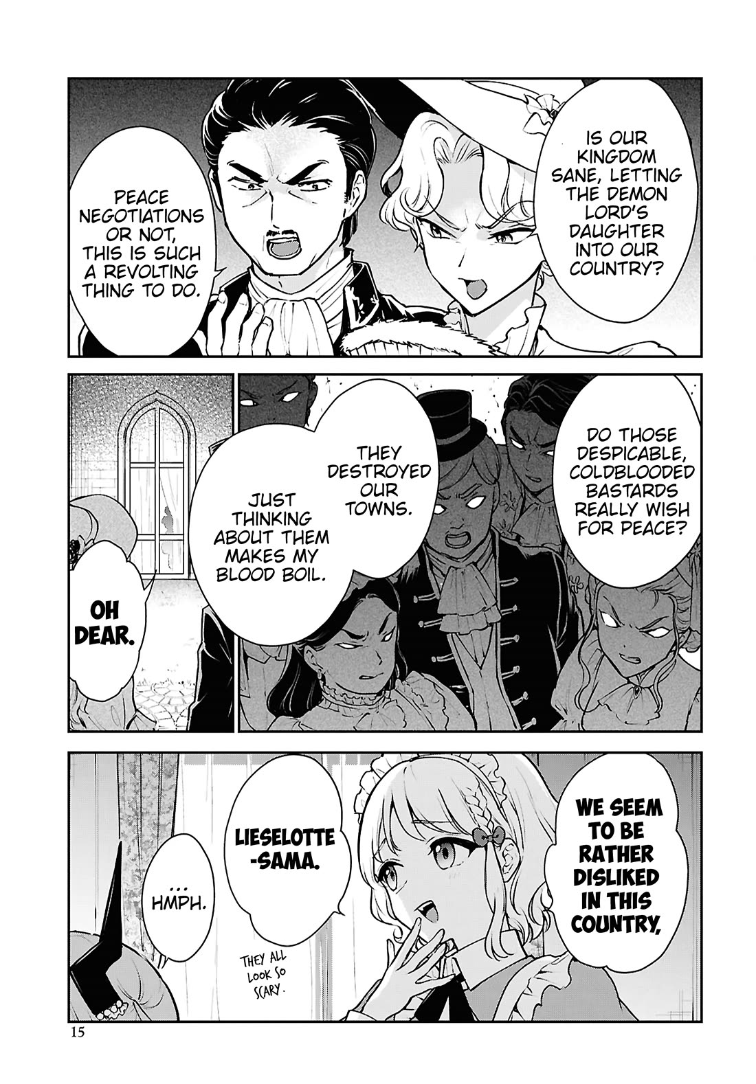 The Demon King's Daughter Wants to Marry the Hero in a Political Marriage Chapter 1 page 11 - Chapter 1: Marriage Ceremony