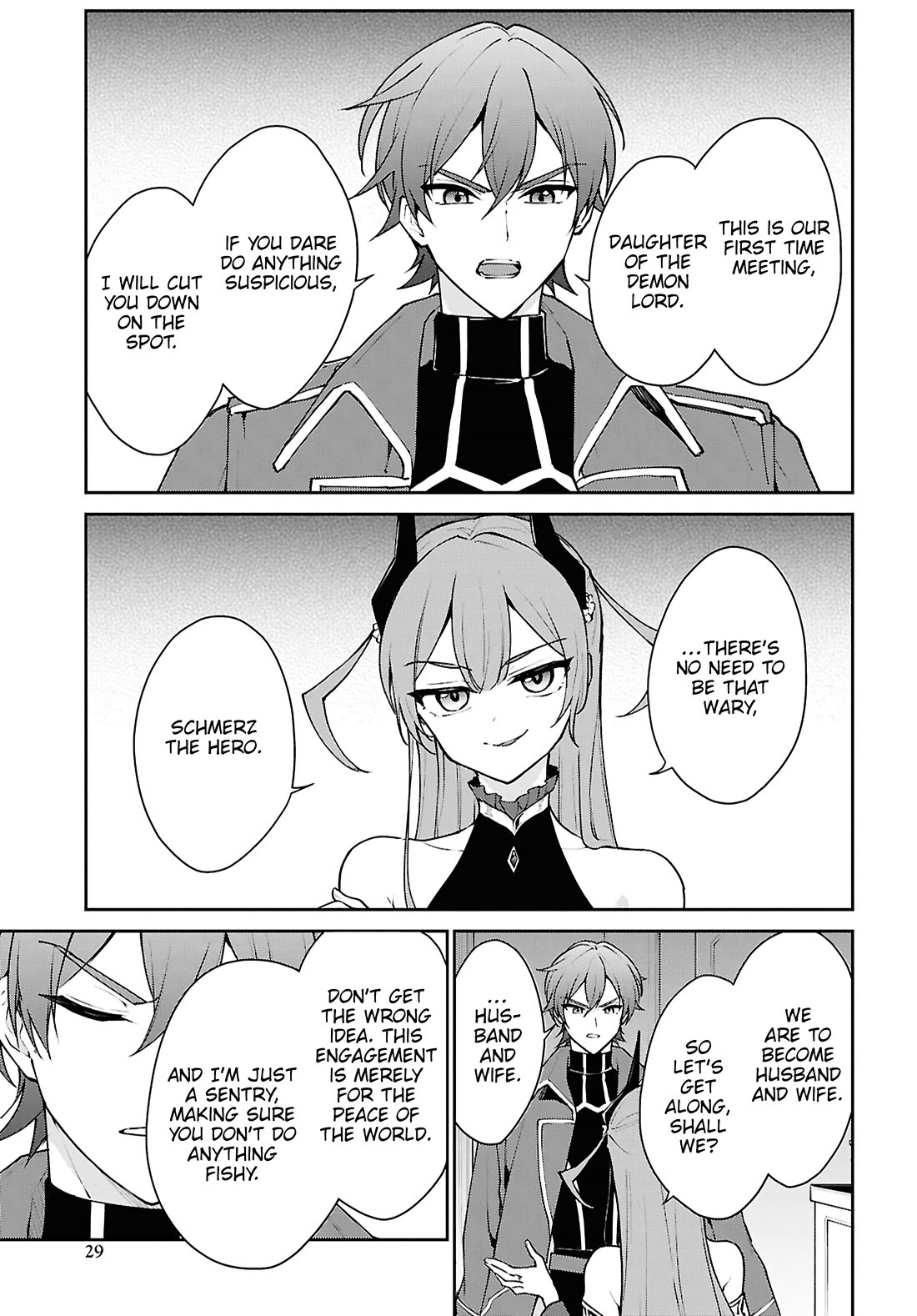 The Demon King's Daughter Wants to Marry the Hero in a Political Marriage Chapter 1 page 23 - Chapter 1: Marriage Ceremony