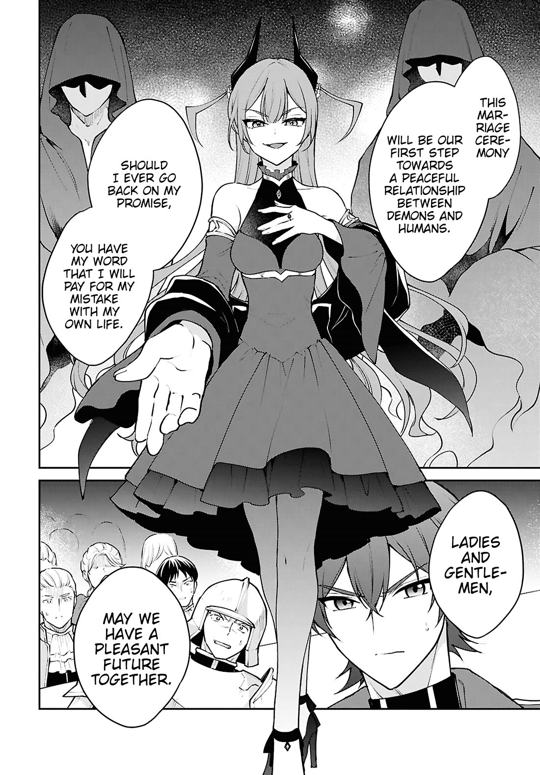 The Demon King's Daughter Wants to Marry the Hero in a Political Marriage Chapter 1 page 35 - Chapter 1: Marriage Ceremony