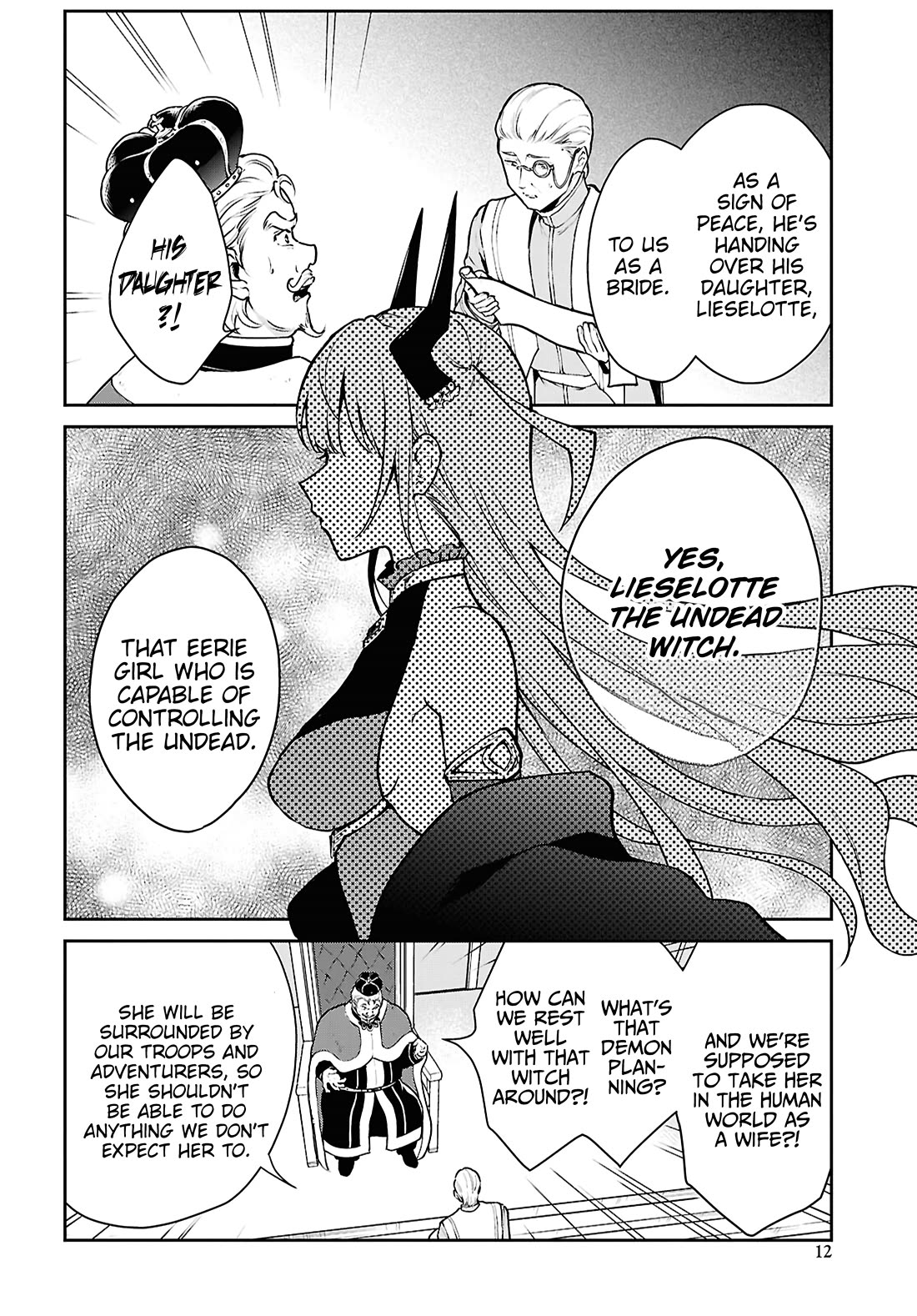 The Demon King's Daughter Wants to Marry the Hero in a Political Marriage Chapter 1 page 8 - Chapter 1: Marriage Ceremony