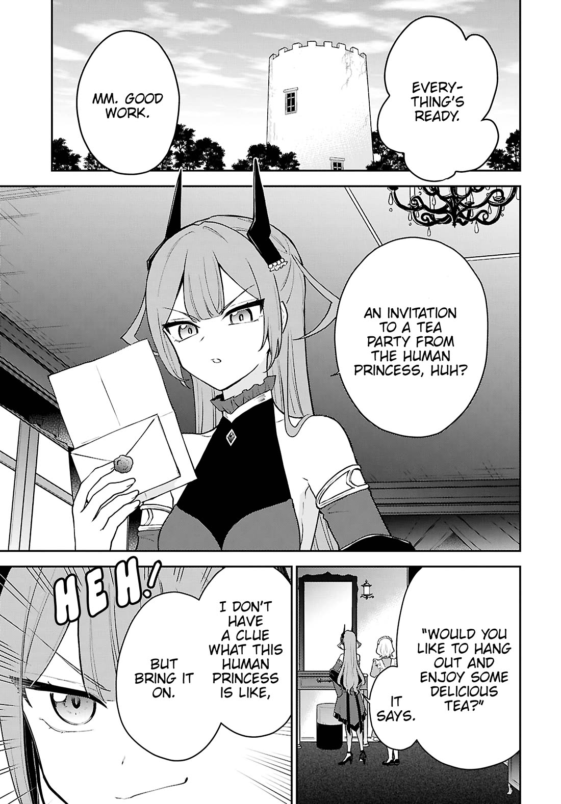The Demon King's Daughter Wants to Marry the Hero in a Political Marriage Chapter 4 page 6 - Chapter 4: Tea Party