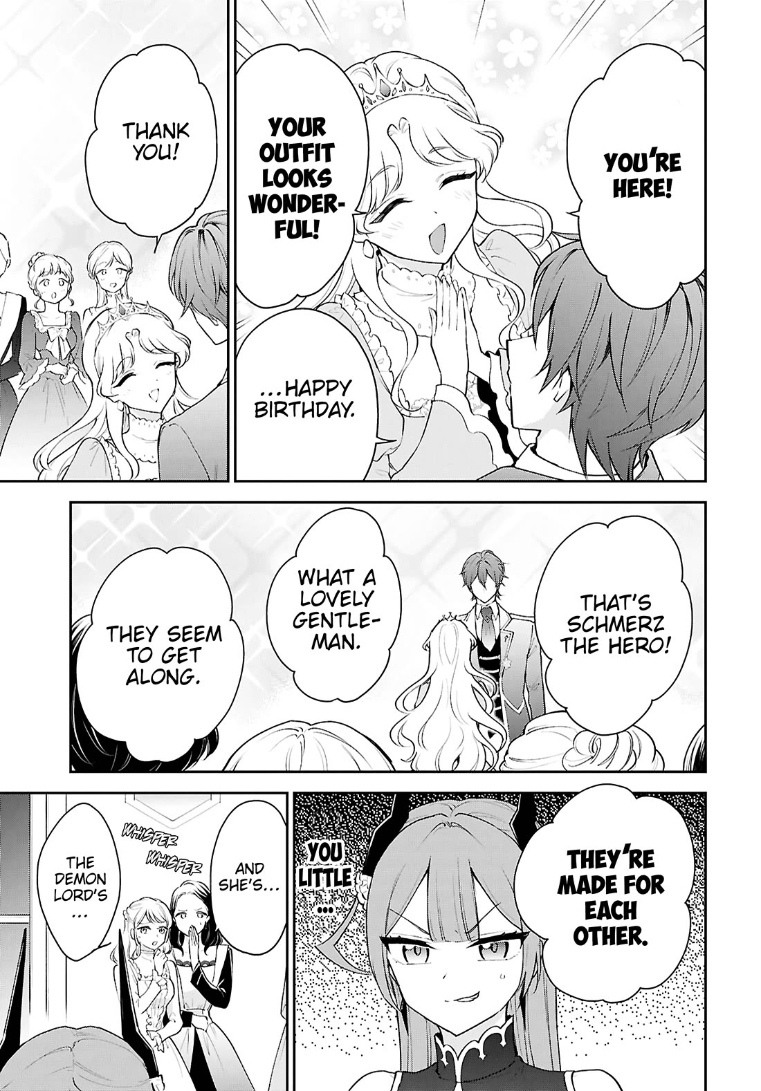 The Demon King's Daughter Wants to Marry the Hero in a Political Marriage Chapter 6 page 12 - Chapter 6: Party