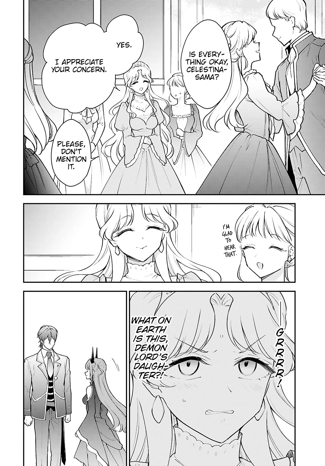 The Demon King's Daughter Wants to Marry the Hero in a Political Marriage Chapter 6 page 36 - Chapter 6: Party