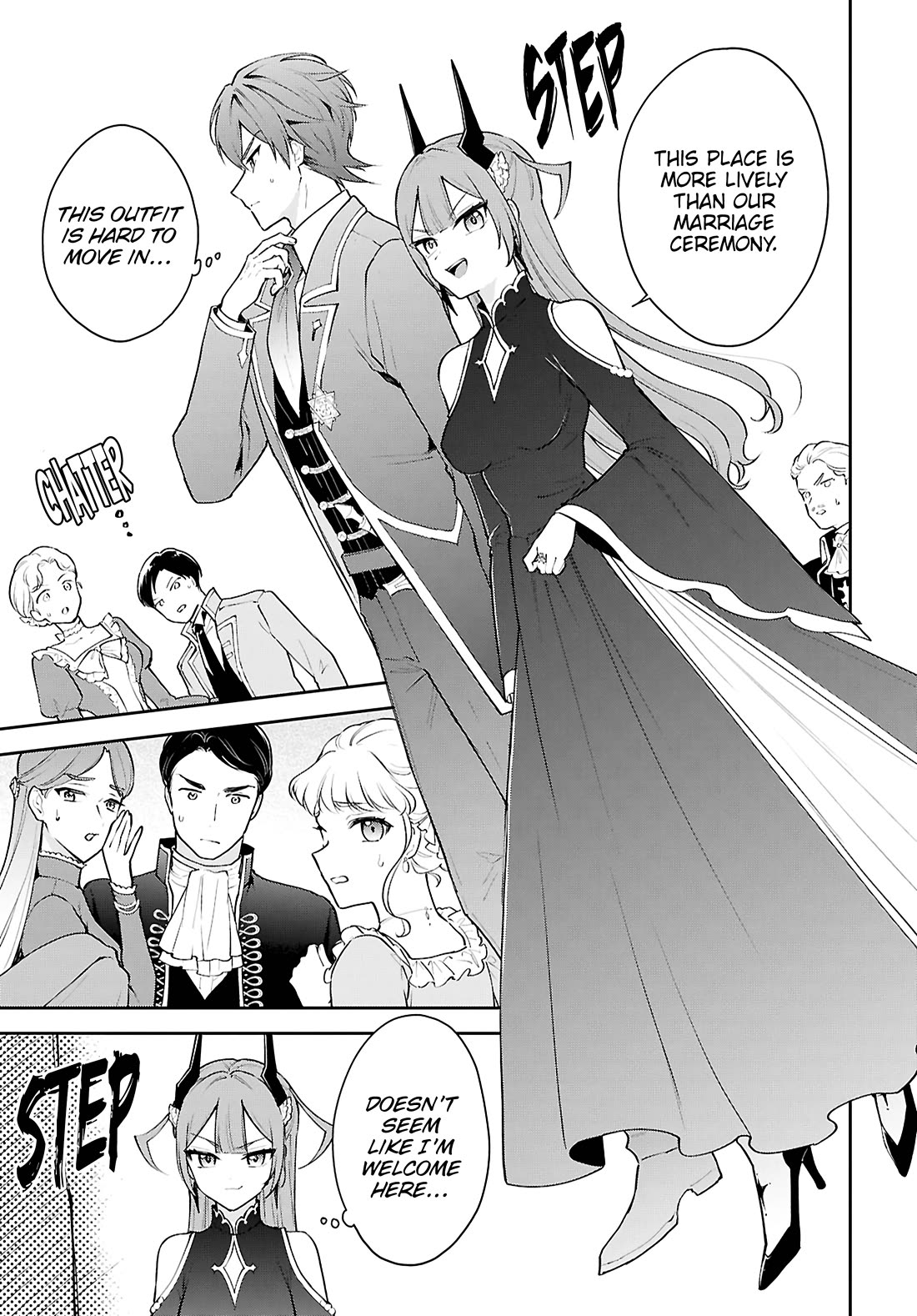 The Demon King's Daughter Wants to Marry the Hero in a Political Marriage Chapter 6 page 8 - Chapter 6: Party