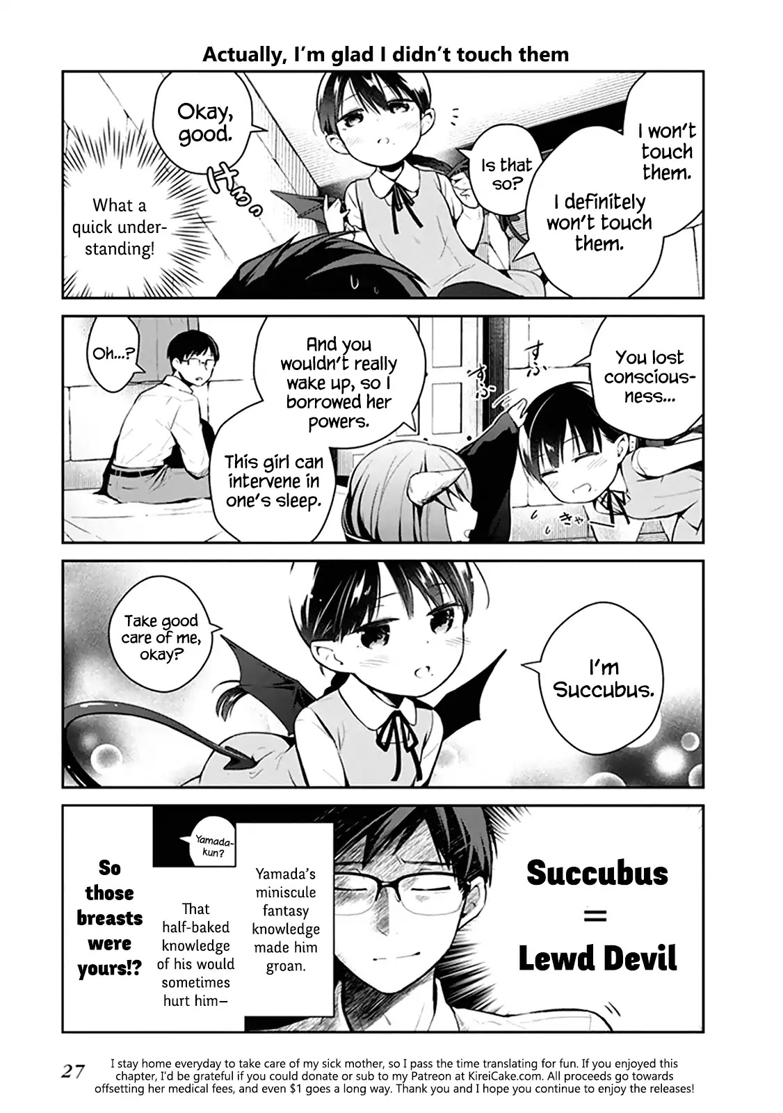 The Demon Lord's Adorable Yamada is a Good Boy Chapter 2.1 page 5 - Chapter 2.1